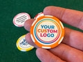 Custom UV Printed Poker Chips – Full Color Logo, Photo, Text (Groomsmen Gifts)