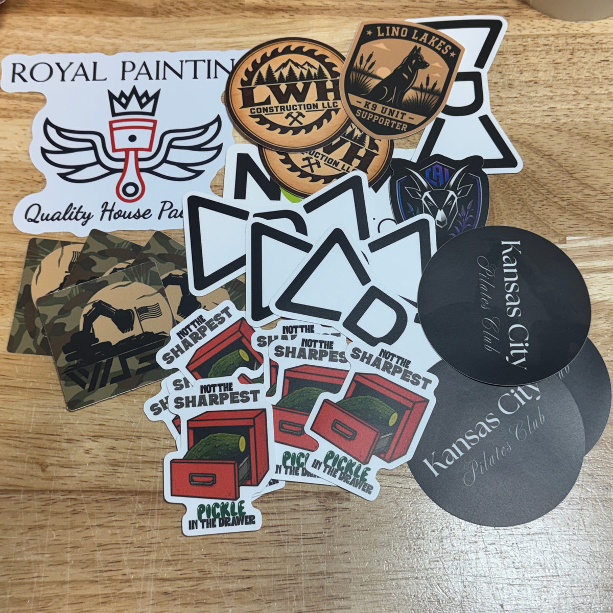Custom Die-Cut Vinyl Stickers – Instant Proofing