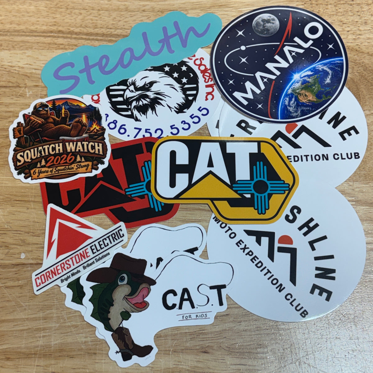 Custom Die-Cut Vinyl Stickers – Instant Proofing