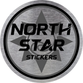 Brushed Stainless Custom Die-Cut Vinyl Stickers – Instant AI Proofing